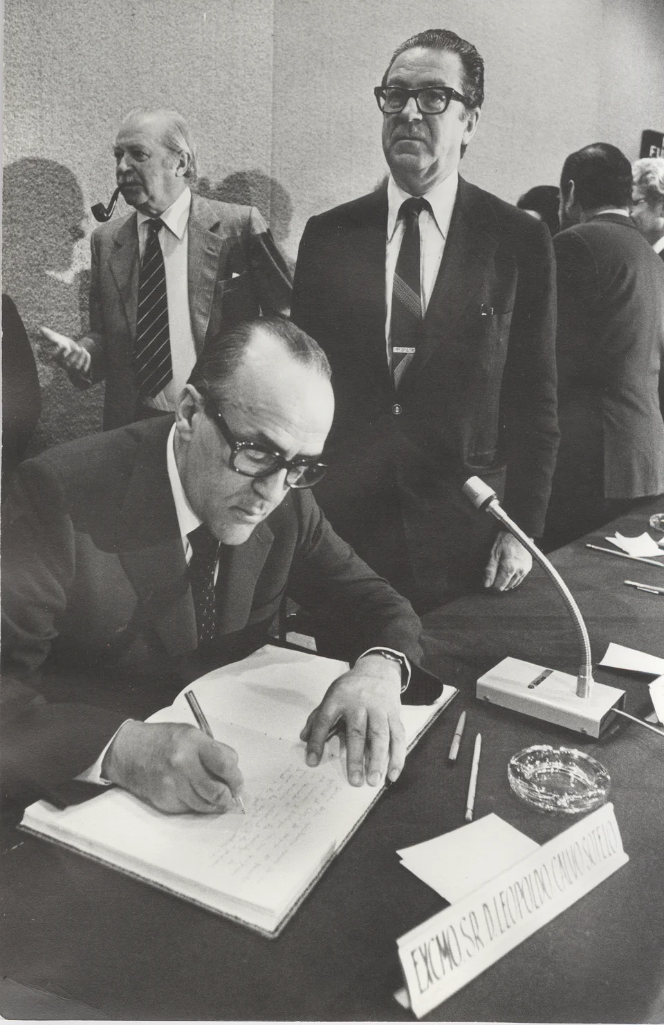 Leopoldo Calvo-Sotelo y Víctor L. Urquidi