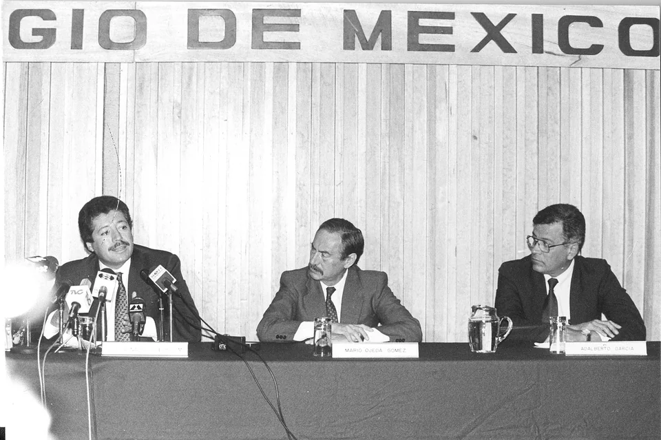 Mario Ojeda y Luis Donaldo Colosio