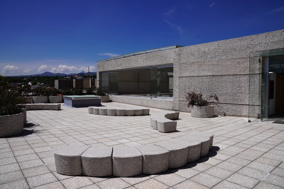 Terraza de piedras