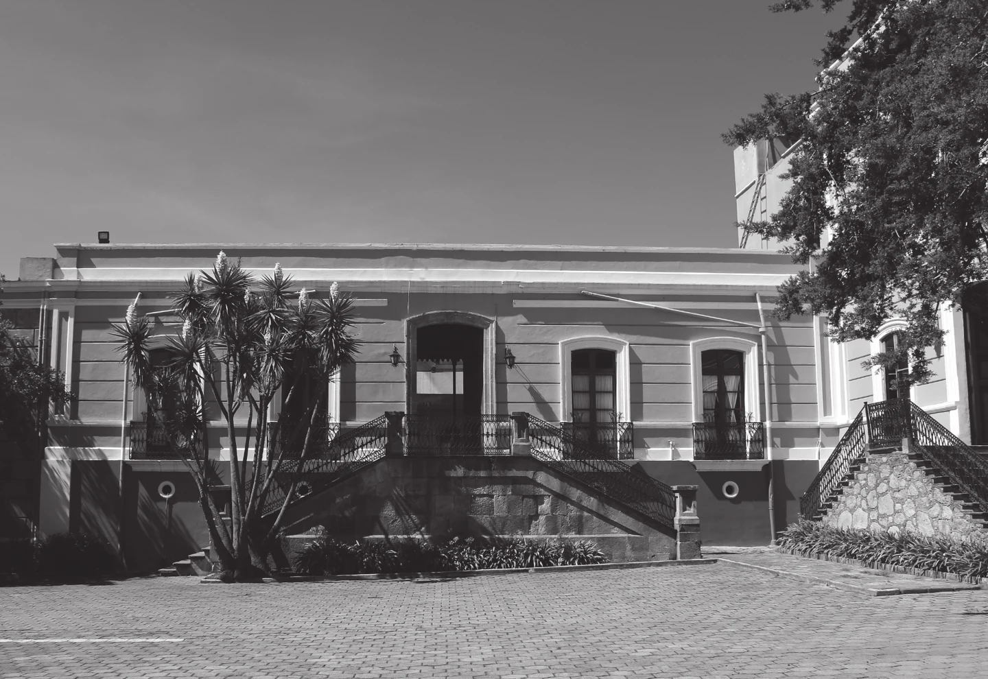 Nuestra casa, fachada de la casona sur de El Colegio Mexiquense